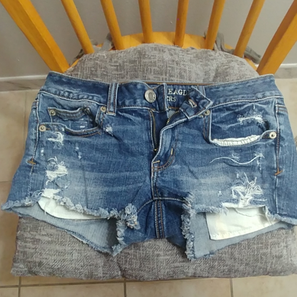 American Eagle jean shorts